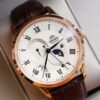 Orient Sun and Moon Rose Gold Erkek Saati