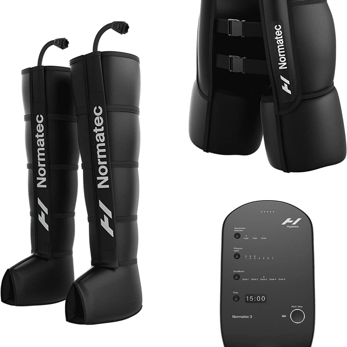Hyperice Normatec 3 – Alt Vücut Kompresyon Masaj Sistemi (Bacak + Kalça / Standard Size)
