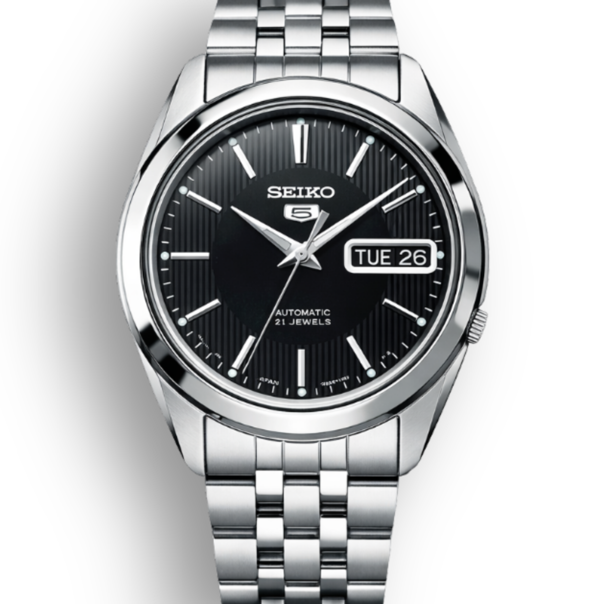 Seiko 5 Automatic SNKL23J1 Made in Japan - Siyah