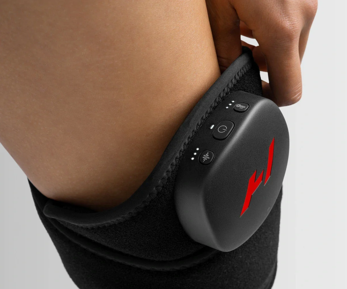 Alternative view of Hyperice Venom 2 – Gelişmiş Isı + Titreşim Terapi Bandı (Bacak / Bein)