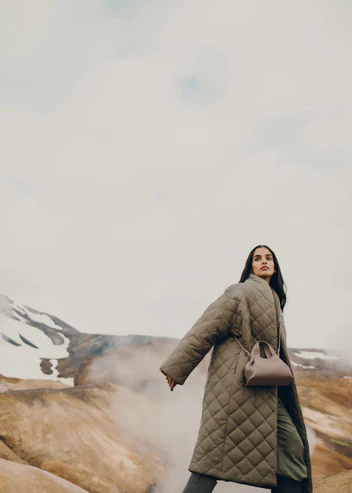 Alternative view of Polène Numéro Neuf Mini Edition Textured Taupe