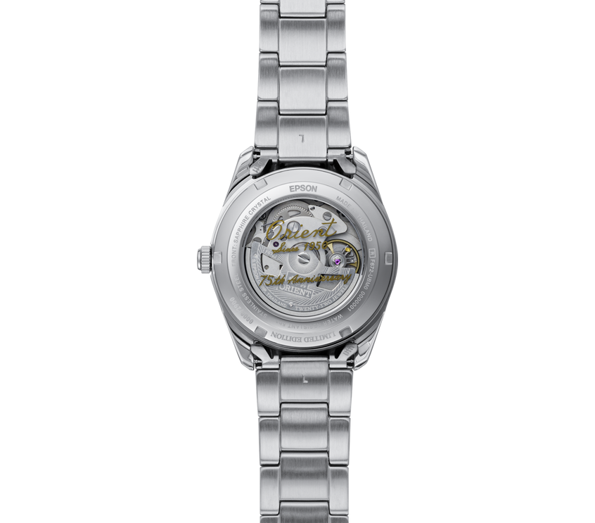 Alternative view of Orient Stretto Date 75. Yıl Limited Edition - Ref. RA-AC0R04N