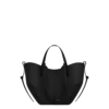 Polène Cyme Mini Edition Textured Black Çanta