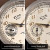KUOE Royal Smith 90-010 ivory panda dial watch