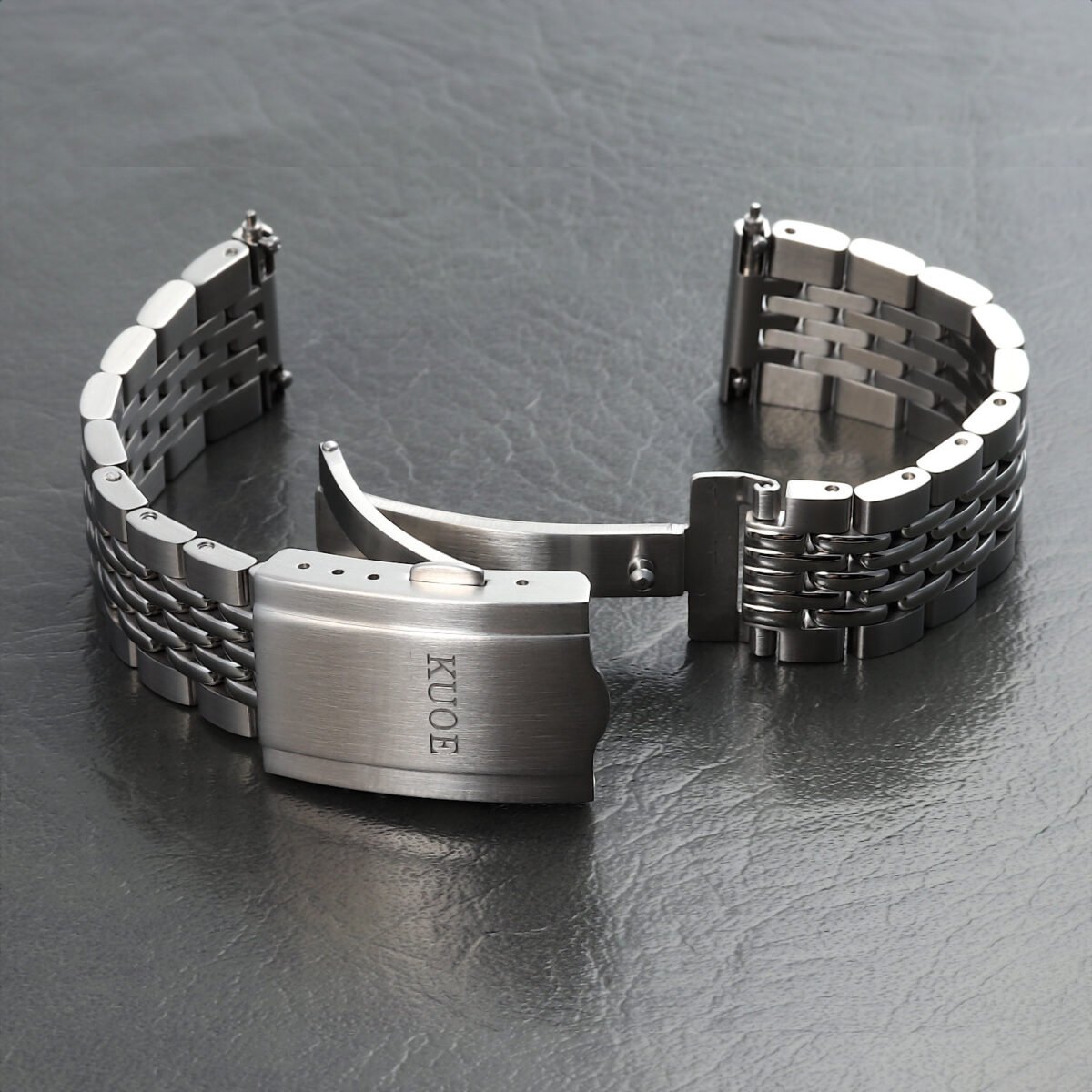 ROYAL SMITH 90-008 Silver / Gold with Stainless Steel Bracelet just bracelet shot
