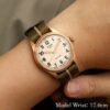 OLD SMITH 90-002 38mm Bronze Case Ivory Dial mechanical watch on wrist