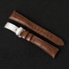 KUOE Royal Smith 90-010 Automatic Panda Grainy Finish Dial watch italian leather strap