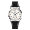 KUOE Old Smith 90-007 automatic watch blued steel hands black