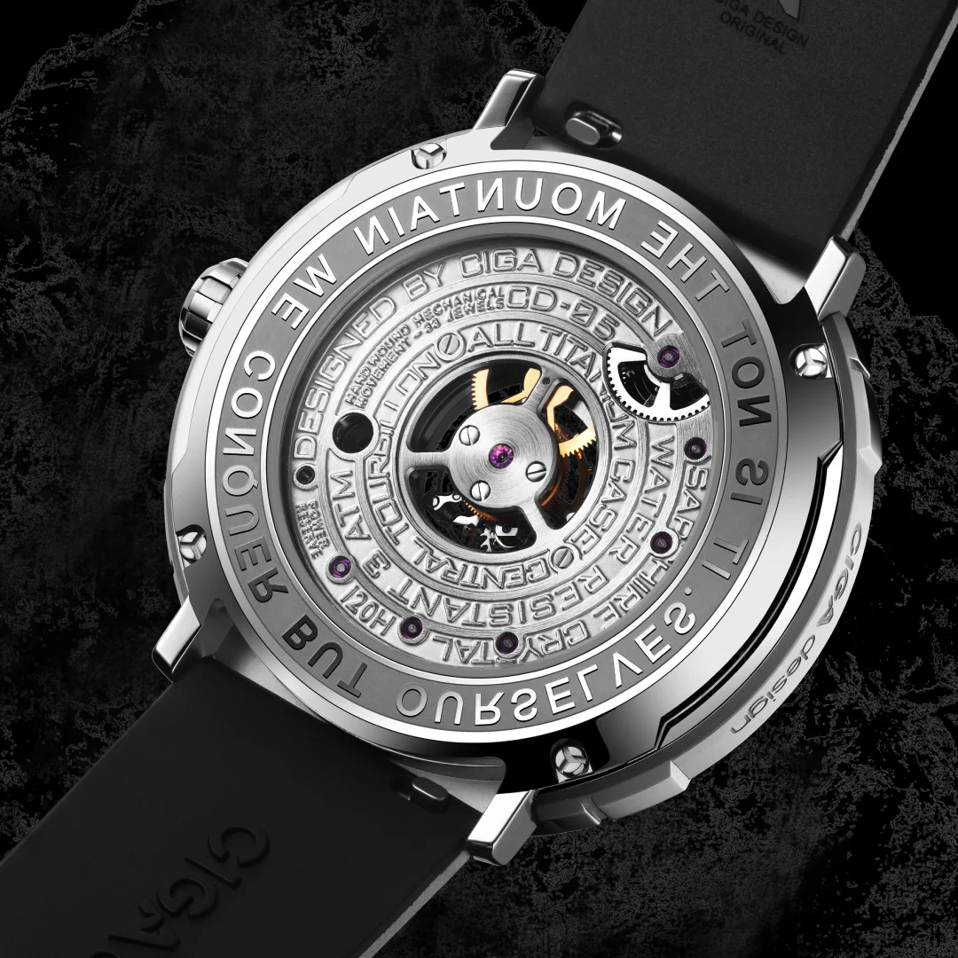 Alternative view of CIGA design Central Tourbillon Watch · Everest Summit