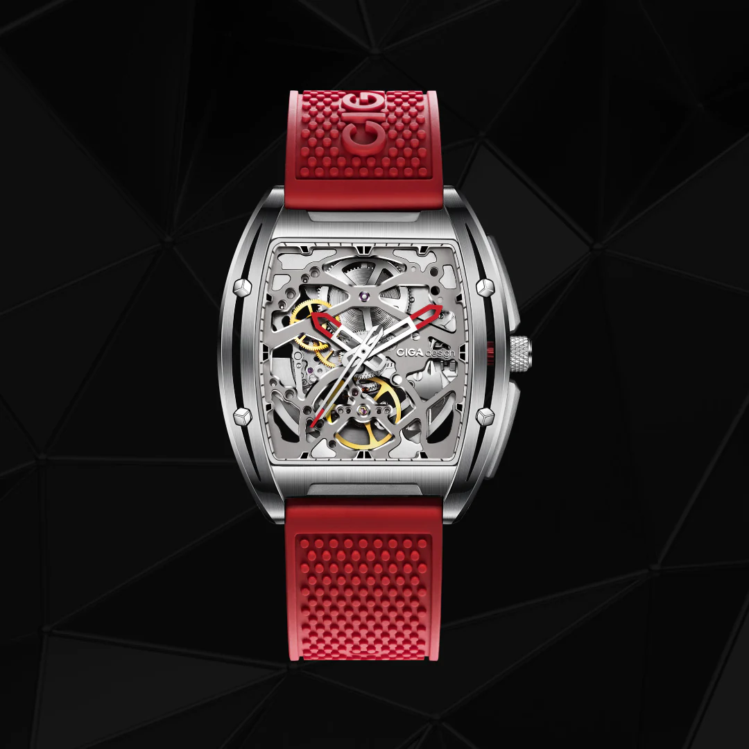 Alternative view of CIGA design Mechanical Skeleton Watch · Edge