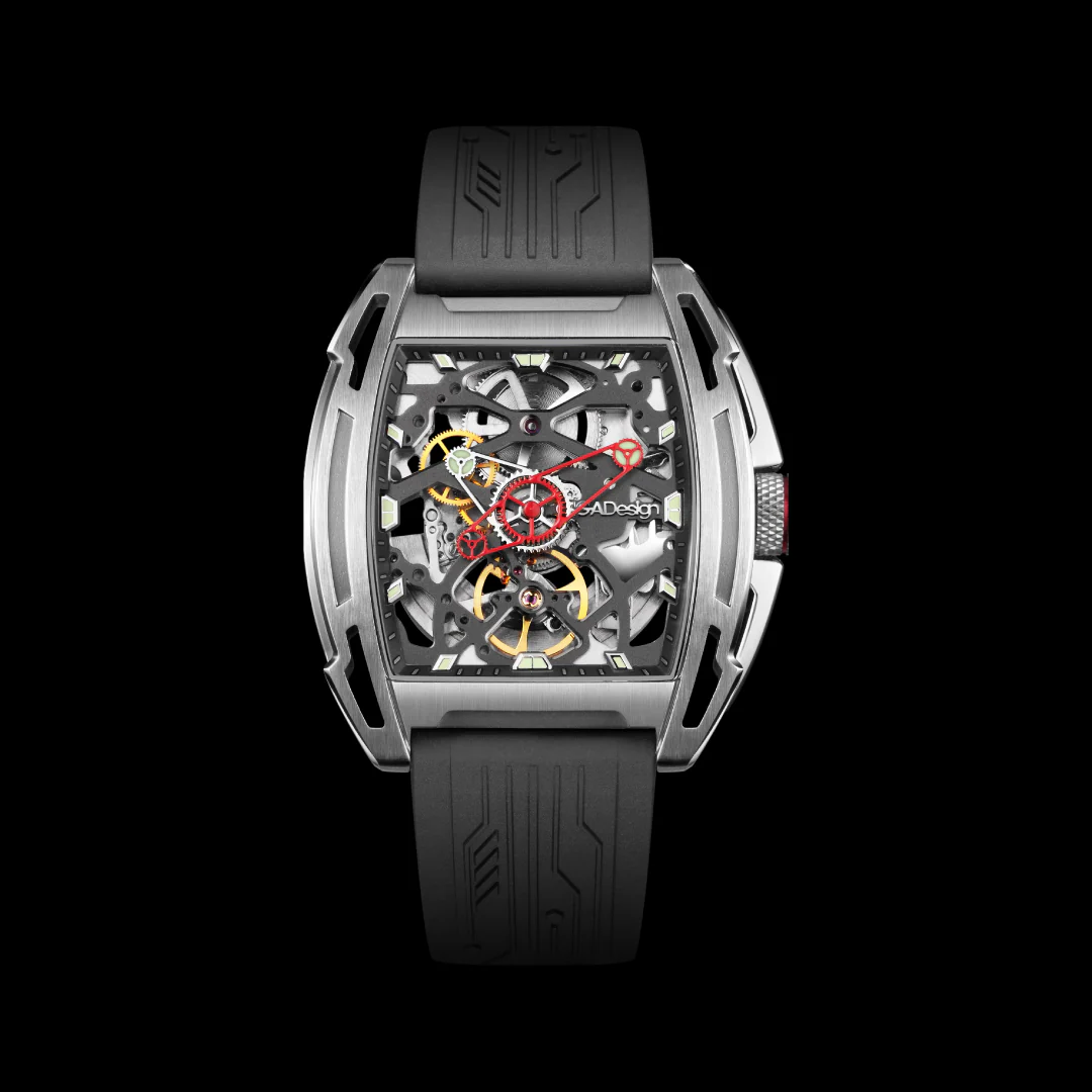 Alternative view of CIGA design Automatic Skeleton Watch · Edge Exploration