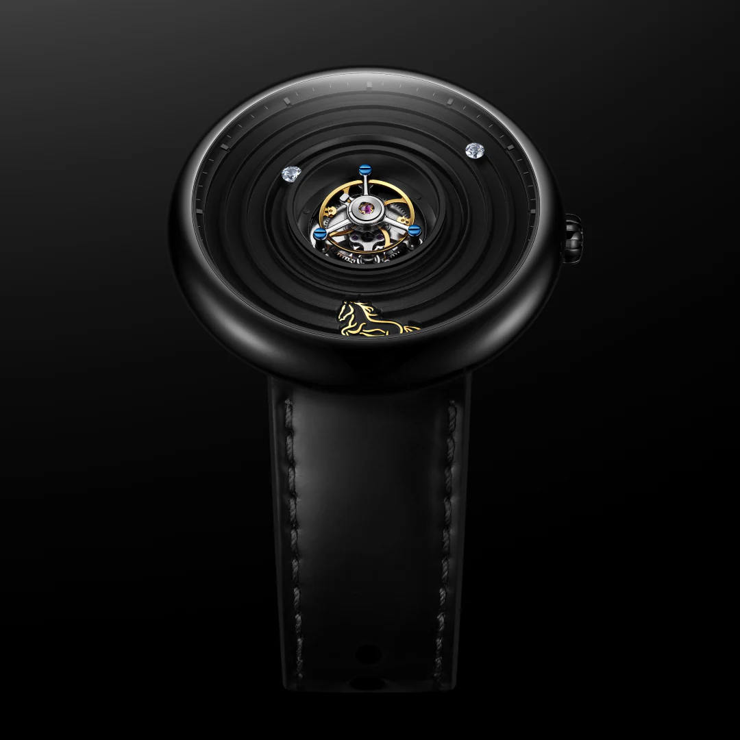 Alternative view of CIGA design Central Tourbillon Watch · Chinese Zodiac Year of the Horse – Limited Edition (199 Adet)