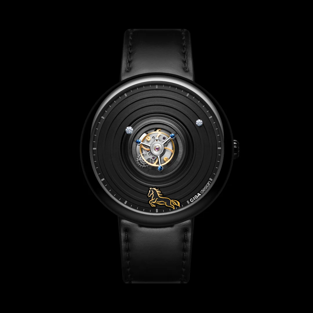 CIGA design Central Tourbillon Watch · Chinese Zodiac Year of the Horse – Limited Edition (199 Adet)