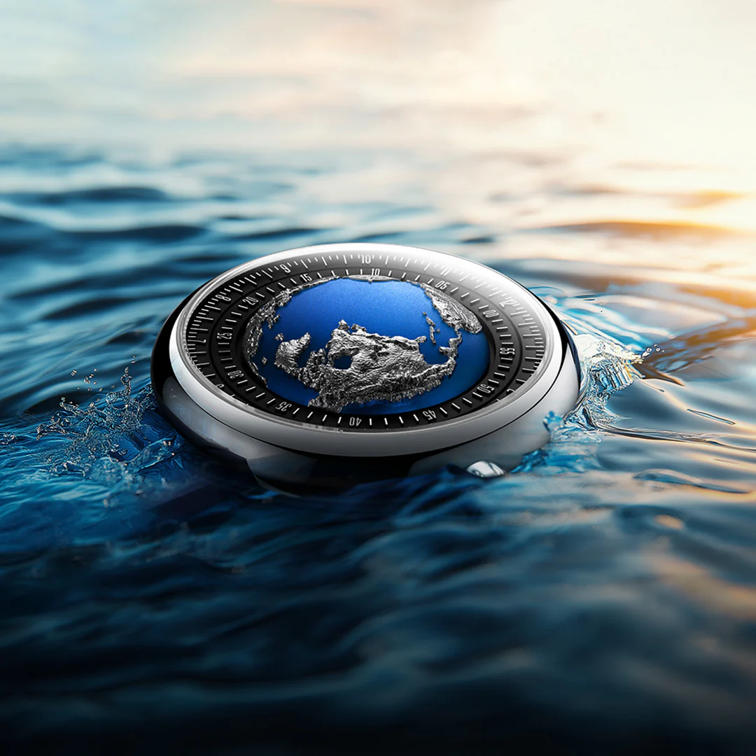 Alternative view of CIGA design Blue Planet II · Atlantic Ocean-Inspired Automatic Watch