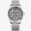 Agelocer Schwarzwald Engraved Double-Sided Skeleton Mechanical Erkek Kol Saati