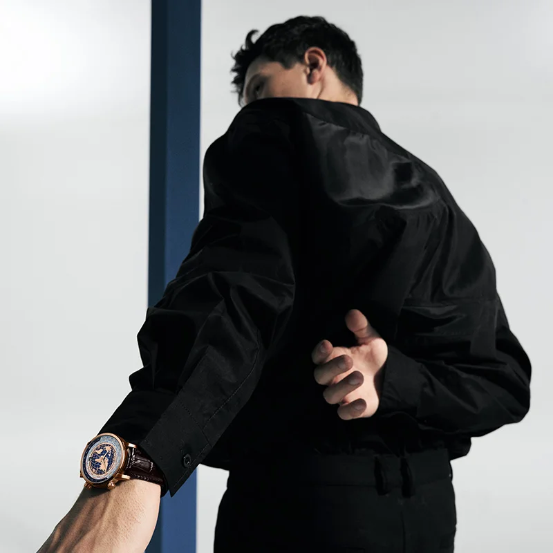 Alternative view of Agelocer Universal Time Men's Automatic Mechanical