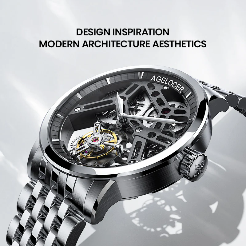 Alternative view of AGELOCER Original Hollow Flying Tourbillon