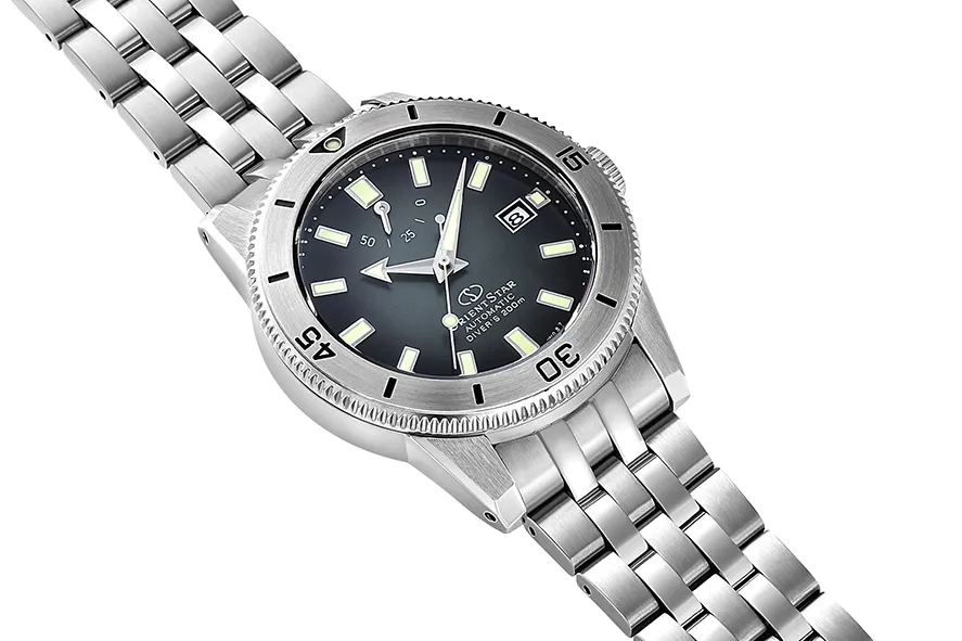 Alternative view of Orient Star M42 Diver 1964 1st Edition RE-AU0503N – 75. Yıl Özel Limitli Erkek Kol Saati