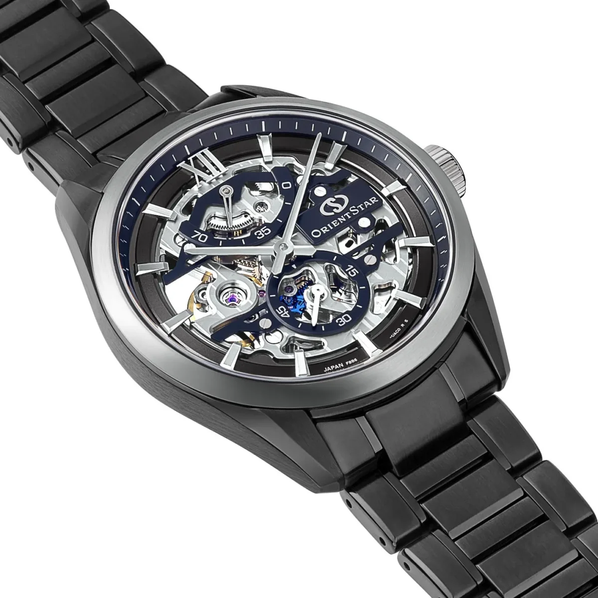 Alternative view of Orient Star M34 F8 Skeleton Hand Winding RE-AZ0105N – 75. Yıl Özel Limitli Erkek Kol Saati
