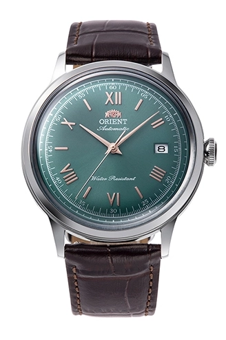 orient-classic-bambino-ra-ac0023e-automatic-green-dial-leather-watch
