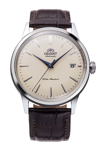 orient-classic-bambino-38-ra-ac0m04y-automatic-cream-dial-blue-hands-leather-watch