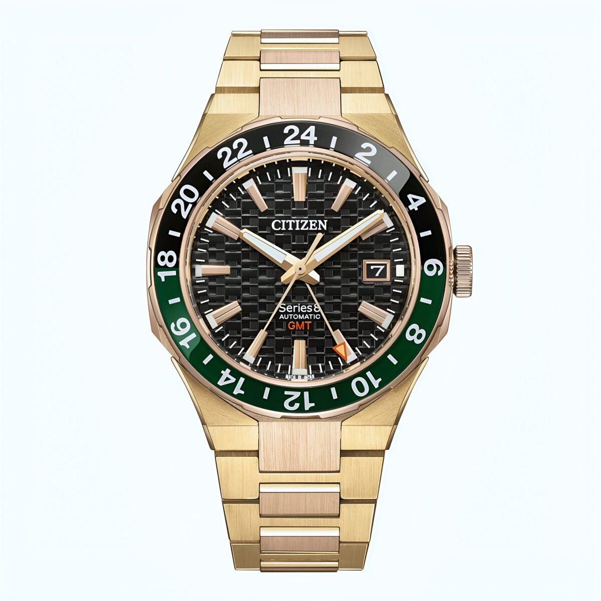 citizen-series-8-true-gmt-nb6033-51e-automatic-rose-gold-case-sapphire-bezel-watch