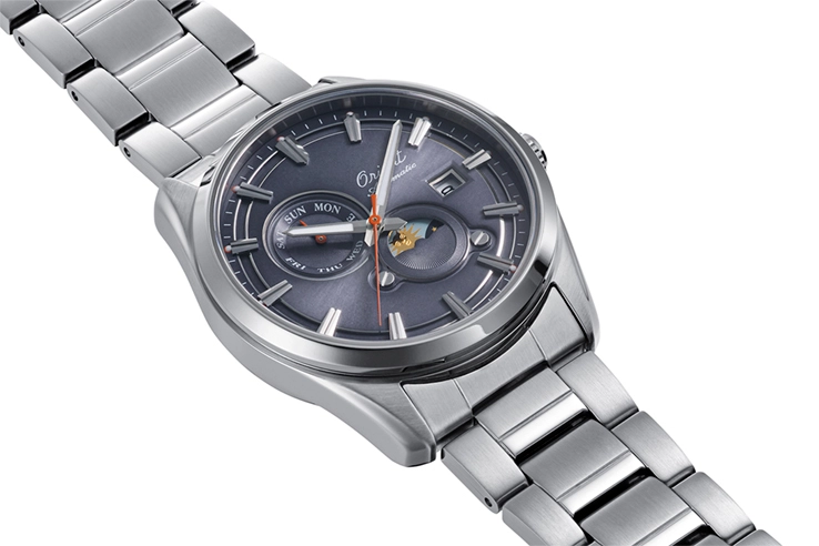 Alternative view of Orient Stretto Sun & Moon RA-AK0311N 75th Anniversary Limited Edition Otomatik Erkek Kol Saati